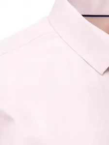 Elegantná pánska košeľa svetloružová