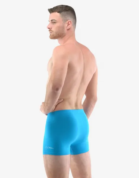 Modré boxerky s krátkou nohavičkou ECO Bamboo