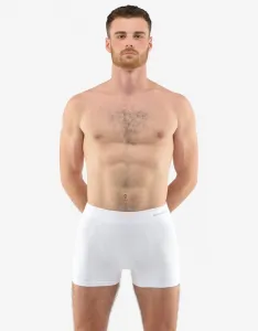 Pohodlné biele pánske boxerky ECO bamboo