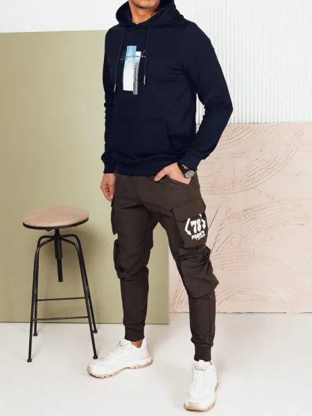 Mikina s kapucňou a s nápisom granátová
