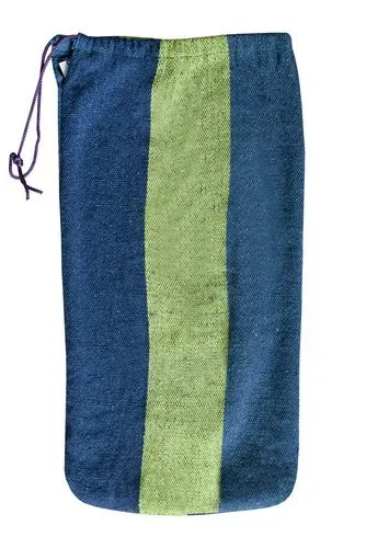 JAKS Hojdacia sieť so stojanom 200 x 150 cm modro zelená