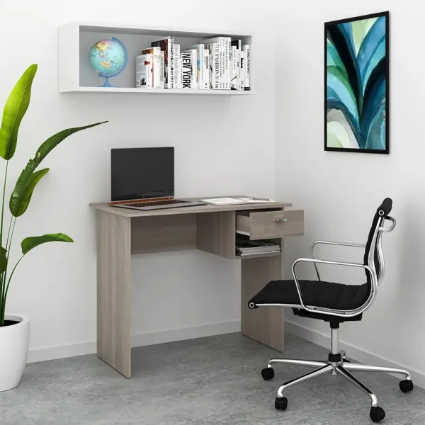 Stôl Colin, 90 x 50 cm Farba: Biela