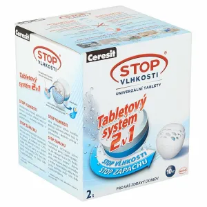 Ceresit Stop Vlhkosti Tabletový systém 2v1 univerzálne tablety 2 x 300 g