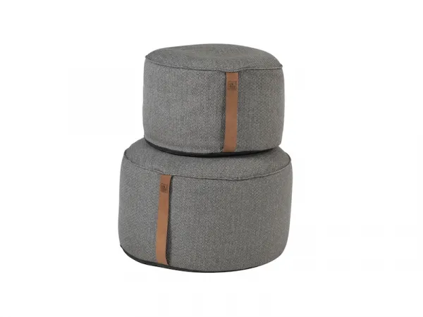 Puff taburetka antracitová 72 cm