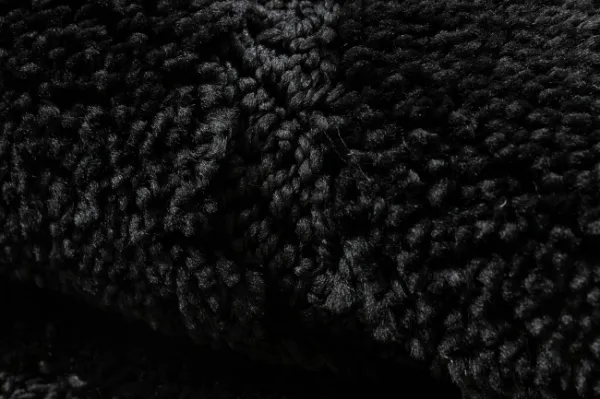 Sada kúpeľňových koberčekov SUPREME WAVES vlny, čierna