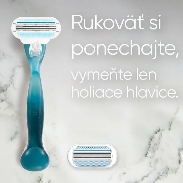 Venus Smooth Holiaci Strojček – 2 Holiace Hlavice