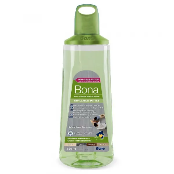 BONA Čistič na laminátové podlahy, PVC a dlažbu - náhradná náplň do Premium Spray Mopu 0.85 l
