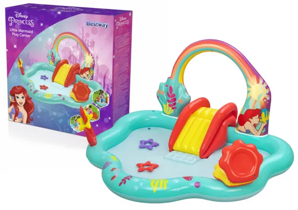 Nafukovacie ihrisko Malá morská víla 221 x 193 x 117 cm Bestway 91097