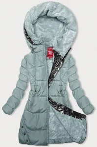 Dámska zimná bunda MODA231 mätova - M