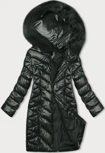 Prešívaná dámska zimná bunda  MODA9100 army - XL