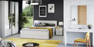 Szynaka Vešiakový panel SELENE 20 | biela