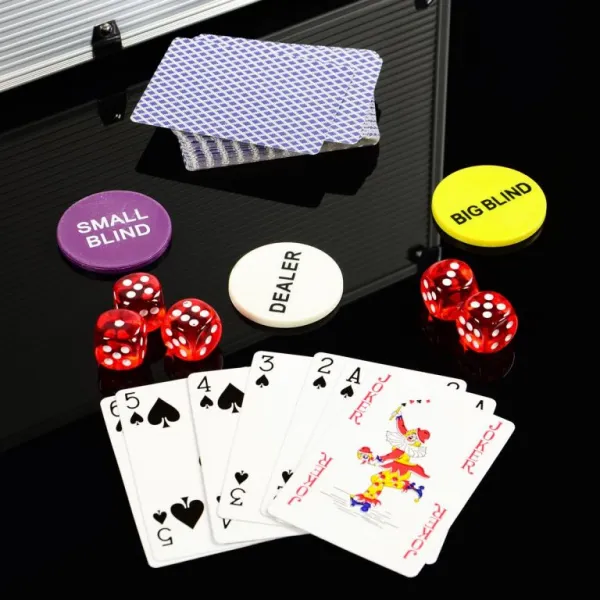 Garthen OCEAN Trolley 495 Poker set 1000 ks žetónov