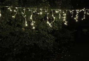 Nexos 38537 Vianočný svetelný dážď 600 LED studená biela - 11,9 m