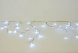 Nexos 38537 Vianočný svetelný dážď 600 LED studená biela - 11,9 m