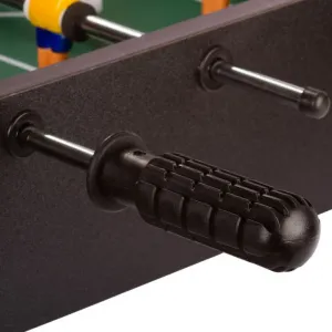 GamesPlanet® 43251 Mini stolný futbal s nožičkami 70 x 37 x 25 cm, čierny