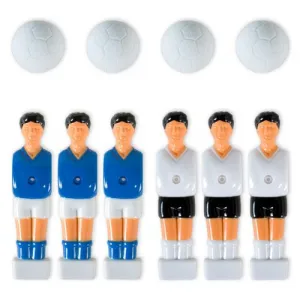 GamesPlanet® 1227 Stolný futbal 121 x 101 x 79 cm, buk