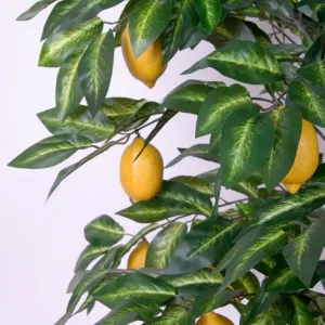 PLANTASIA 1408 Umelá kvetina strom - citrónovník - 184 cm