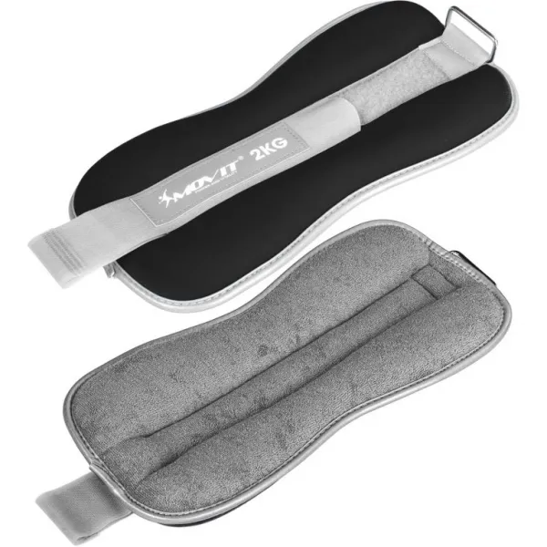Neoprénové záťažové reflexné manžety 2 x 2 kg