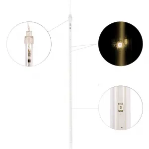 VOLTRONIC 59609 Vianočné LED osvetlenie - padajúci sneh - 480 LED teple biela