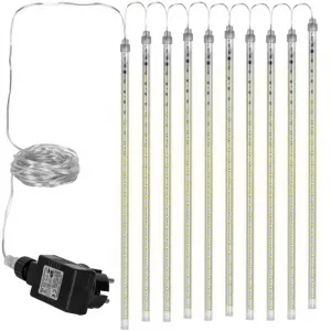VOLTRONIC 59609 Vianočné LED osvetlenie - padajúci sneh - 480 LED teple biela