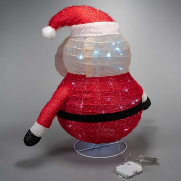 Nexos 72896 Vianočná dekorácia - Santa Claus, 30 LED, 58 cm
