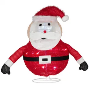 Nexos 72896 Vianočná dekorácia - Santa Claus, 30 LED, 58 cm