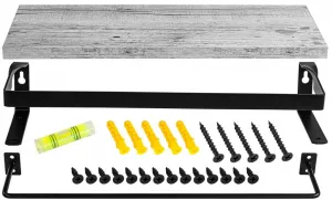 STILISTA Set 2 ks nástenných políc Volato Duo, 40 cm, biele