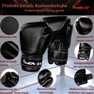 MOVIT Sada na boxovanie pre dospelých biela