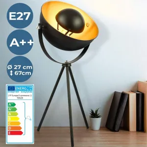 Stolná lampa so stojanom, 22 x 22 x 67 cm