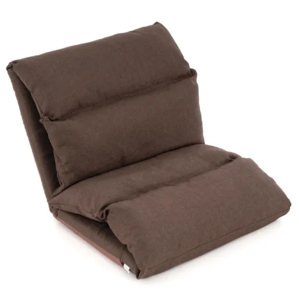 Divero 70275 Nastaviteľná sofa - hnedá
