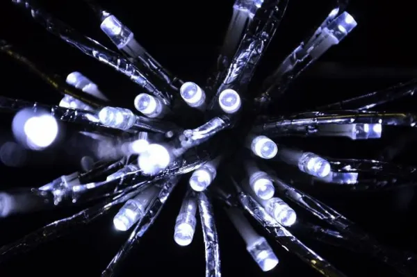 Nexos 33225 Osvetlenie - meteorický dážď,120 LED, studená biela