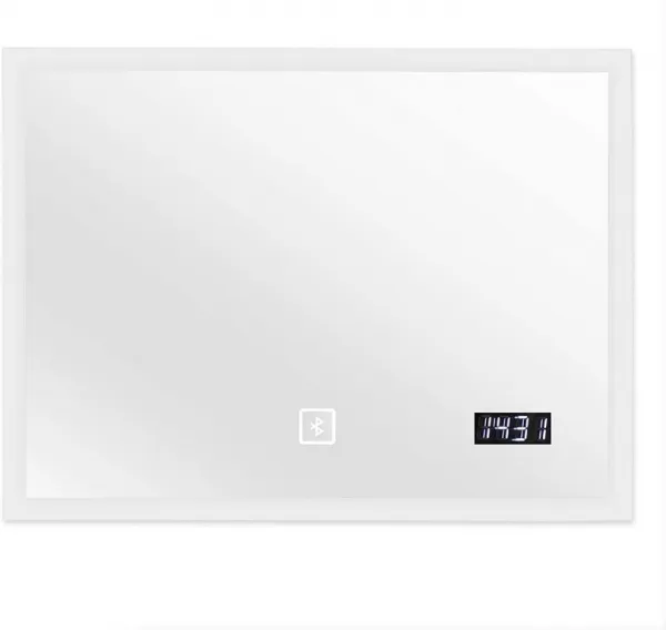 Aquamarin Kúpeľňové zrkadlo s LED osvetlením, 80 x 60 cm