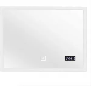 Aquamarin Kúpeľňové zrkadlo s LED osvetlením, 80 x 60 cm