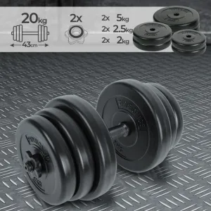PHYSIONICS Sada činiek 20 kg