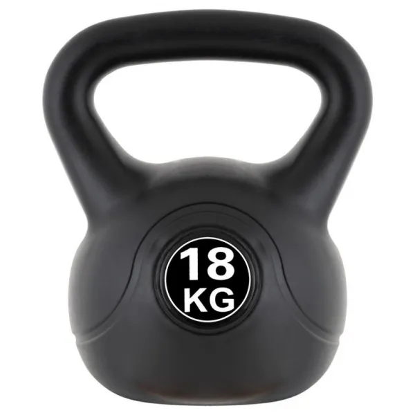 MAXXIVA 84993 Kettlebell činka, čierna, 18 kg
