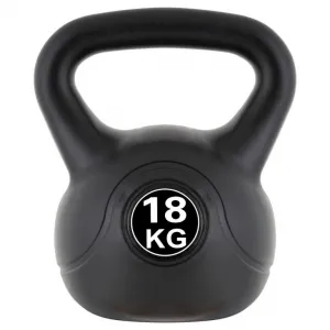 MAXXIVA 84993 Kettlebell činka, čierna, 18 kg