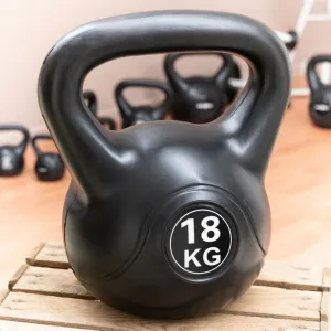 MAXXIVA 84993 Kettlebell činka, čierna, 18 kg
