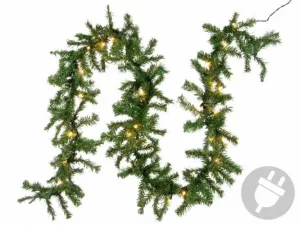 Nexos 1116 Vianočná dekorácia - girlanda s osvetlením 2,7 m