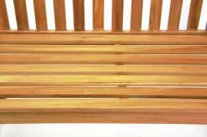 Divero 35180 Záhradná lavica 2-miestna masívne 120 cm