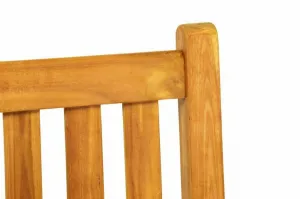Divero 35180 Záhradná lavica 2-miestna masívne 120 cm