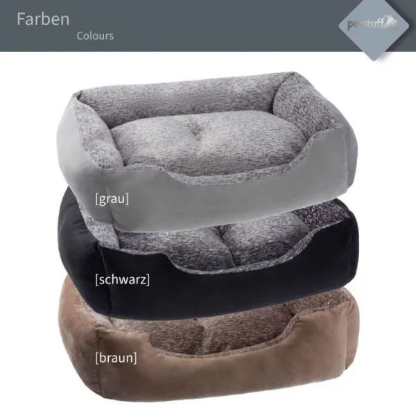 Petstuff pelech pre psa, veľkosť M, 65 x 48 x 19 cm, šedý