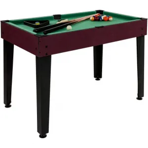GAMESPLANET® 40544 Multifunkčný herný stôl 15 v 1 - tmavo hnedý