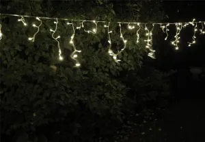 Nexos 1160 Vianočný svetelný dážď 144 LED studená biela - 5 m