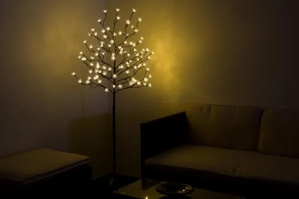 Nexos 39398 LED vianočná dekorácia - Svetelný strom - 96 LED 150 cm