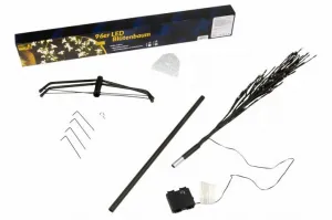 Nexos 39398 LED vianočná dekorácia - Svetelný strom - 96 LED 150 cm