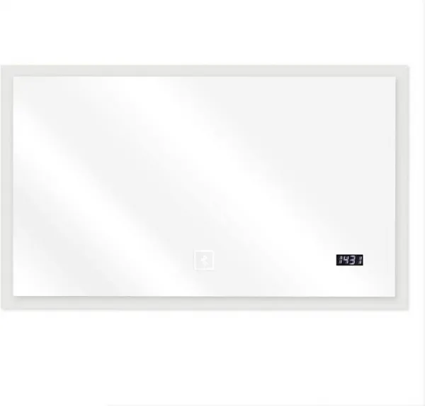 Aquamarin Kúpeľňové zrkadlo s LED osvetlením, 100 x 60 cm