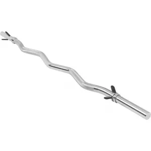 Gorilla Sports Chrómovaná tyč, pružinový zámok, 120 cm