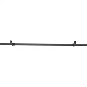 Gorilla Sports Plastová činková tyč, čierna, 130 cm