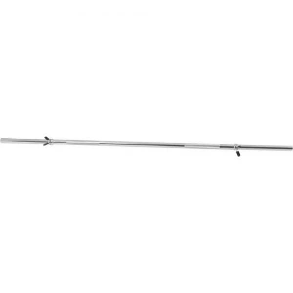 Gorilla Sports Činková tyč, chróm, pružinový zámok, 170 cm
