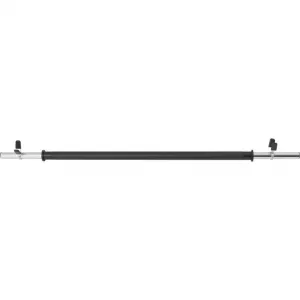 Gorilla Sports Činková tyč chrómová, čierna, 130 cm